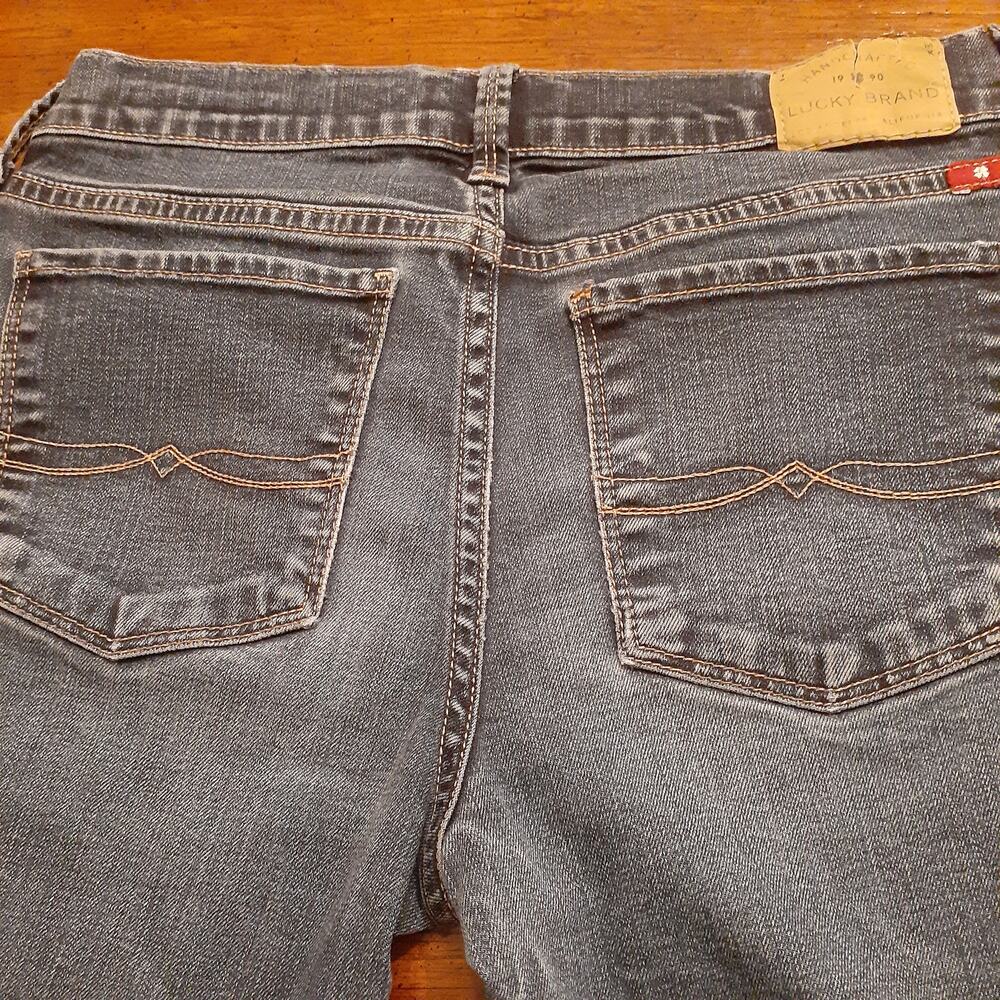 BLUE LUCKY BRAND JEANS ANKLE 0125 USED
